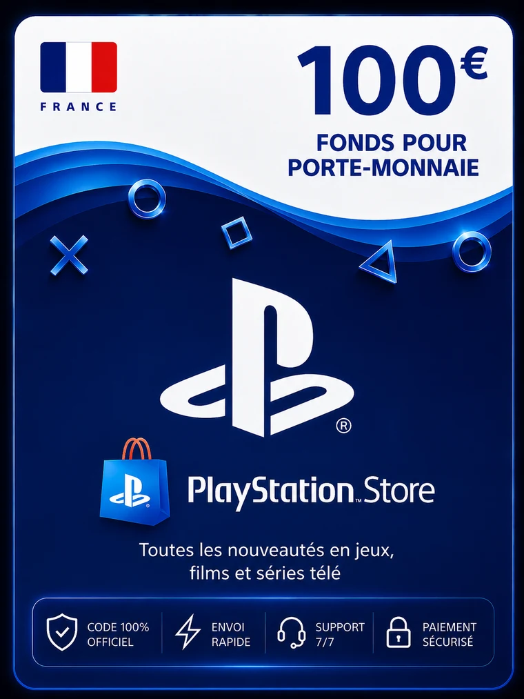 Carte PSN France 100€
