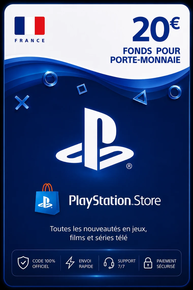 Carte PSN France 20€