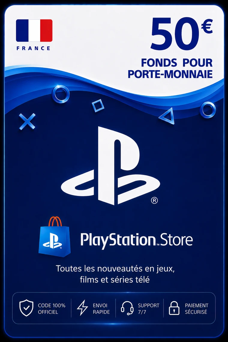 Carte PSN France 50€
